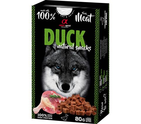 Alpha Spirit Naturals Duck hundesnacks (and)