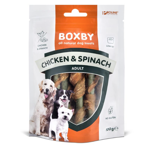 Boxby Kylling og Spinat stænger