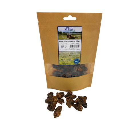Whesco Tørret Kyllingehjerter 100 gr.
