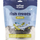 Island of Pets, Fish treats with peas