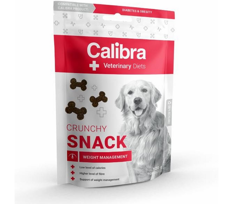 Calibra VD Dog Crunchy Snack Weight Management 120 g