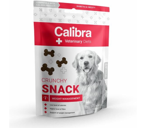 Calibra VD Dog Crunchy Snack Weight Management 120 g