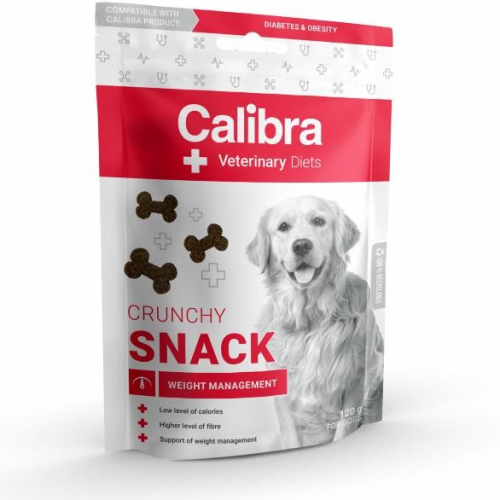 Calibra VD Dog Crunchy Snack Weight Management 120 g