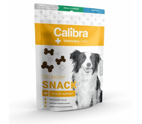 Calibra VD Dog Crunchy Snack Vitality Support 120 g