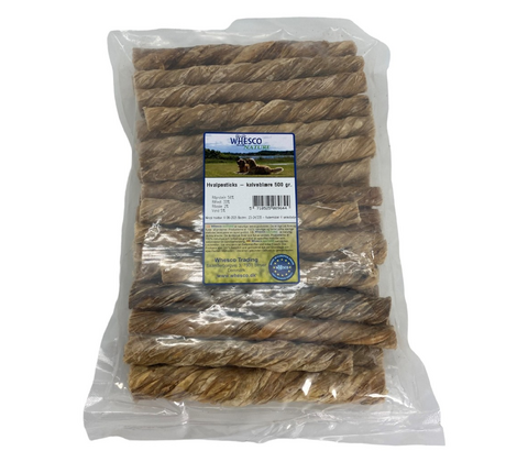 Whesco Hvalpesticks Kalveblære 500g