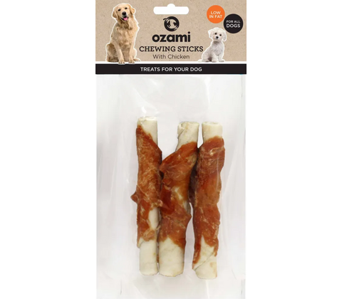 Chewing Stick With Chicken 15cm 120gr