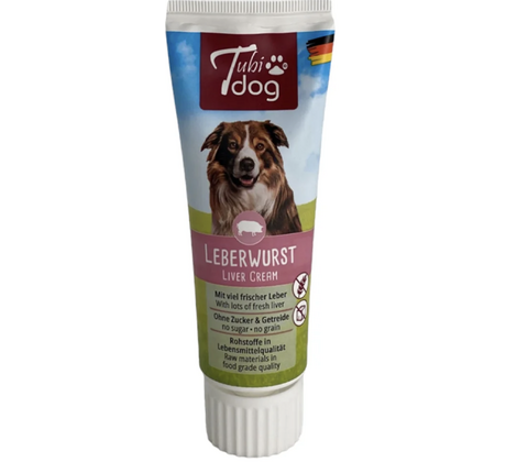 Tubidog med leverpostej 75 gr.