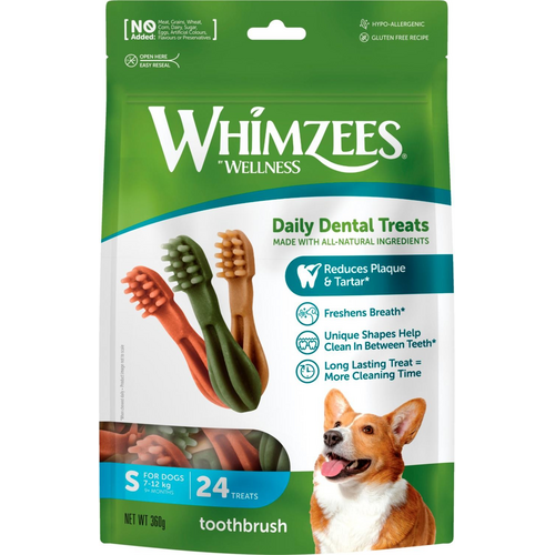 Whimzees Toothbrush Star S til små hunde