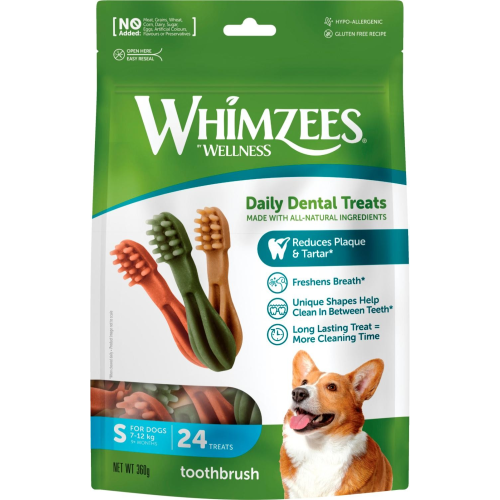 Whimzees Toothbrush Star S til små hunde
