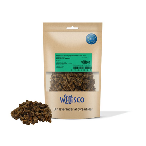 Whesco træningsgodbidder hest 100g 