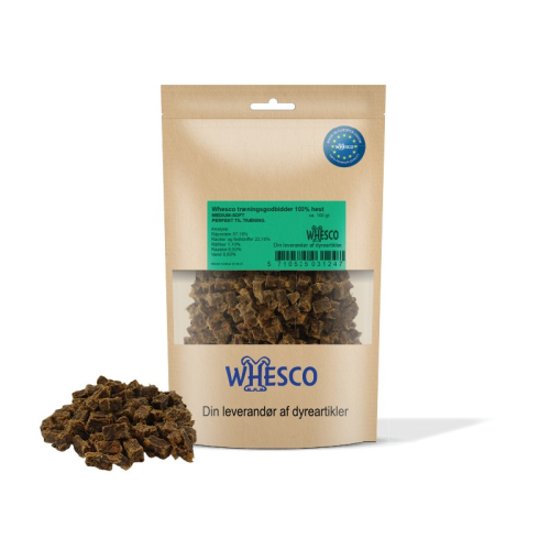 Whesco træningsgodbidder hest 100g 