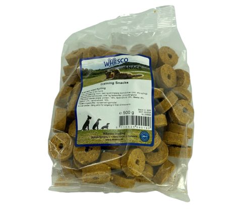 Whesco Training snacks kranse med kylling 500g