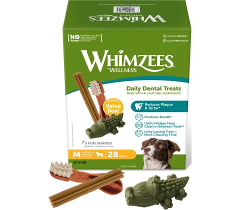 Whimzees Variety M til mellemstore hunde