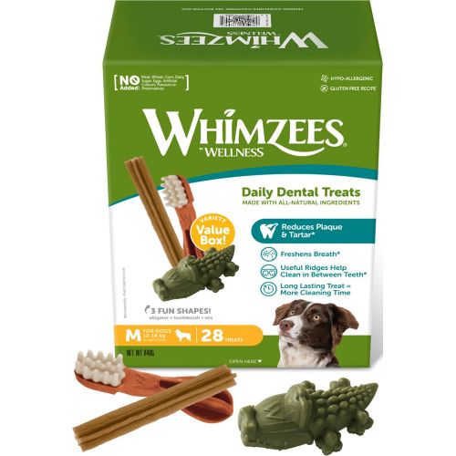 Whimzees Variety M til mellemstore hunde
