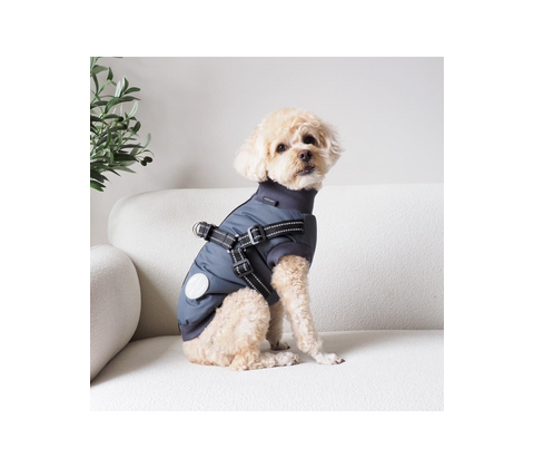 Nordic Paws Jakke m/sele koksgrå