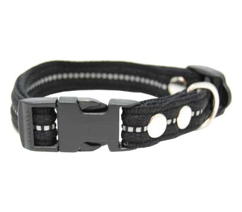 Fenriz halsbånd m refleks, 35-60x2cm