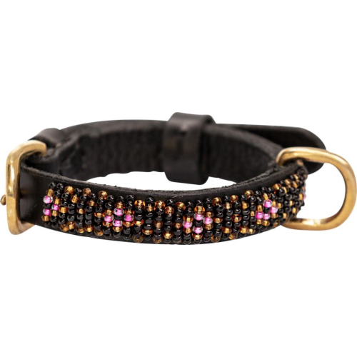 Kampuni håndlavet hundehalsbånd Micro Faraja Micro: 31x1,4 cm (Halsomkreds: 20-27 cm)