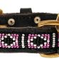 Kampuni håndlavet hundehalsbånd Skinny Rafiki M pink: 53x2,1 cm (Halsomkreds: 38-46 cm)