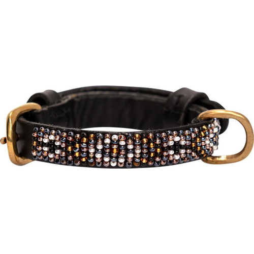 Kampuni håndlavet hundehalsbånd Micro Ombima Micro Long: 38x1,4 cm (Halsomkreds: 25-30 cm)