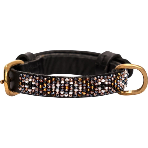 Kampuni håndlavet hundehalsbånd Micro Ombima Micro Long: 38x1,4 cm (Halsomkreds: 25-30 cm)