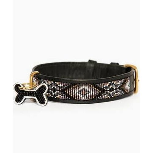 Kampuni håndlavet hundehalsbånd Micro Ombima Micro Long: 38x1,4 cm (Halsomkreds: 25-30 cm)