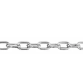 Hs Hel kæde Krom 3.4mmx70cm