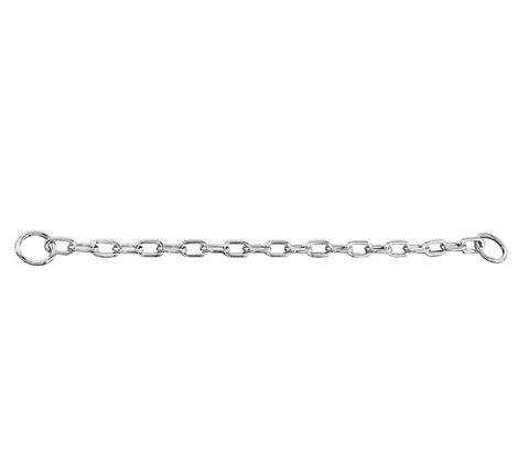 Hs Hel kæde Krom 3.4mmx75cm