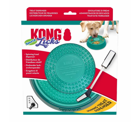 KONG LICKS SPINZ LARGE 20X20X4,5CM