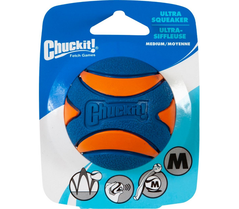 CHUCKIT Ultra Squeaker bold M