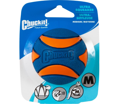 CHUCKIT Ultra Squeaker bold M