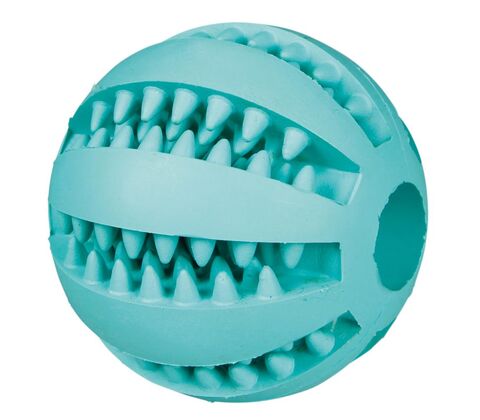 Denta Fun baseball, Mintfresh, naturgummi, ø 6 cm