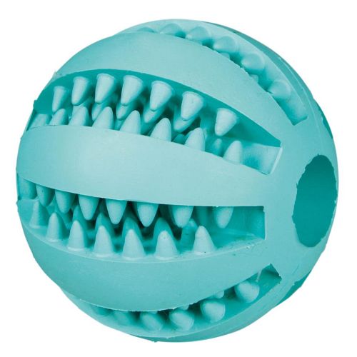 Denta Fun baseball, Mintfresh, naturgummi, ø 6 cm