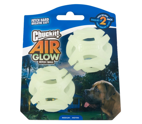 Chuckit! Air Glow Fetch Ball(2-pack)