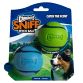 Chuckit Sniff fetch ball grøn/blå 2pk Medium