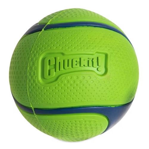 Chuckit Sniff fetch ball grøn m. peanut butter 1pk M.