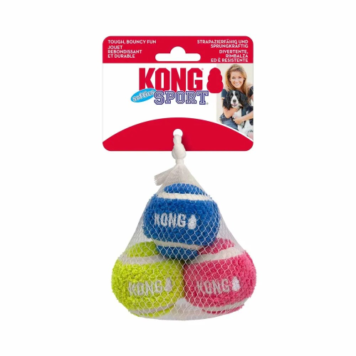 Kong Sport Softies Ball S 3-pack Mix Ø5cm