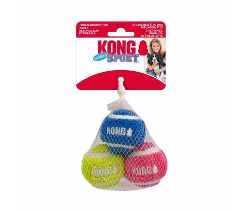 Kong Sport Softies Ball S 3-pack Mix Ø5cm