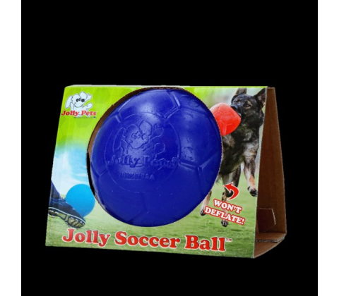 Jolly Soccer Ball 15cm Blå