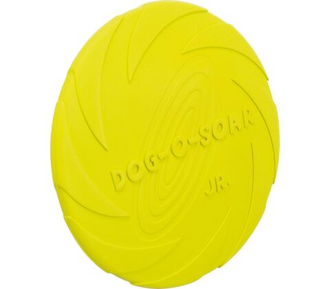 Dog Disc, naturgummi, 18cm, ass. farver