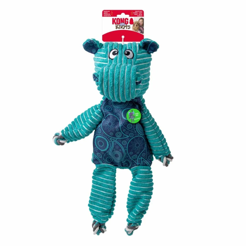 Kong Jumbo Floppy Knots Hippo Xl 47x35,5x15cm