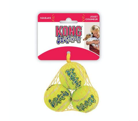AIRKONG Squeaker Tennisbolde, 3stk. i net