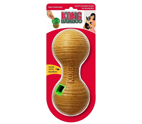 Kong Bamboo Feeder Dumbbel L