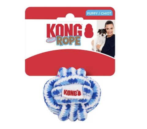 Kong Rope Ball Puppy Mix S 7,5x5x5cm