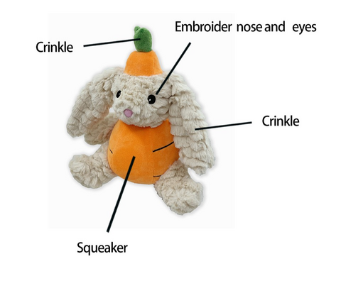 Party Pets Carrot Rabbit