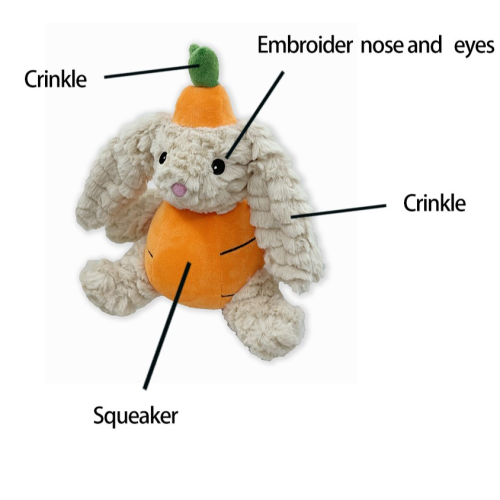 Party Pets Carrot Rabbit