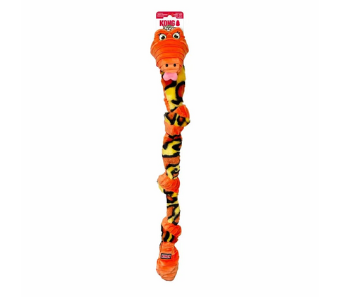 Kong Knots Snake M/l Mix farver 62,5x7,5x10cm