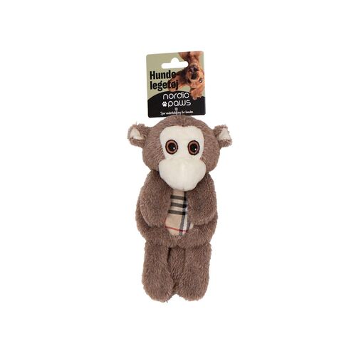 Nordic Paws Legetøj Knitre Abe, 20cm