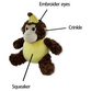 Party Pets Banana Monkey 