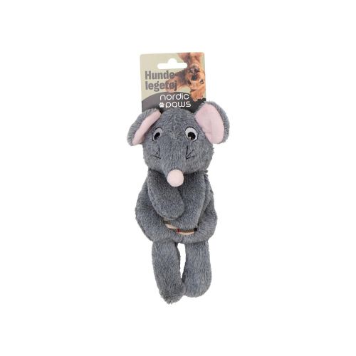 Nordic Paws Legetøj Knitre Mus, 20cm