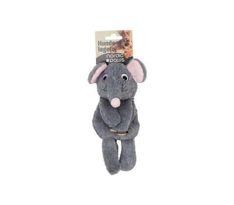 Nordic Paws Legetøj Knitre Mus, 20cm